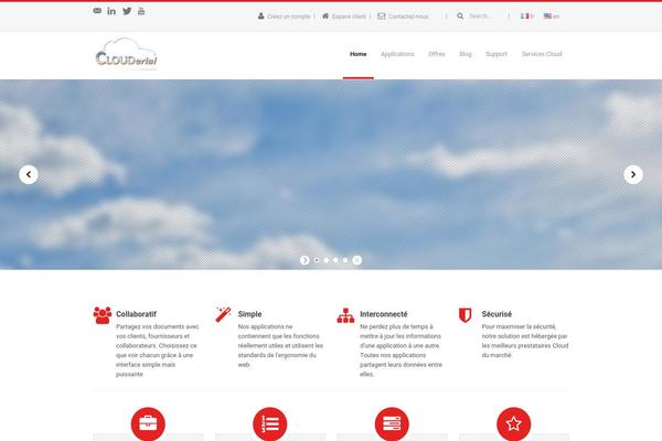 Fiction theme site design template sample