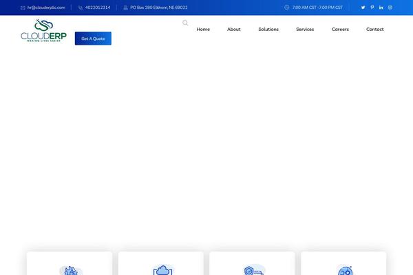 Braintech theme site design template sample
