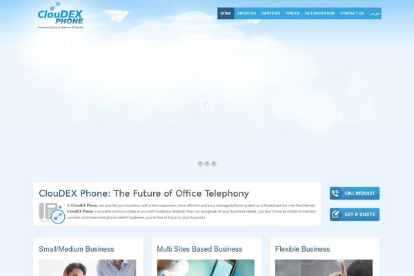 BUILDER theme site design template sample