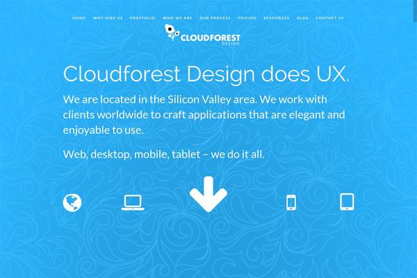 cloudforestdesign.com site used Morpheus