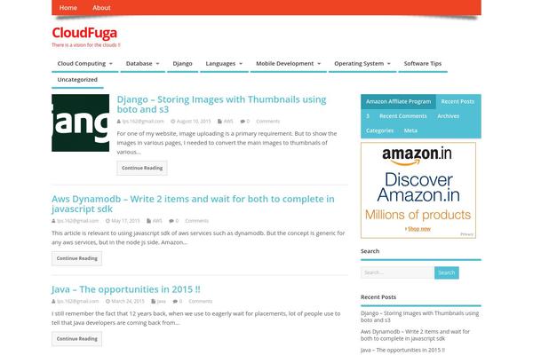 MesoColumn theme site design template sample