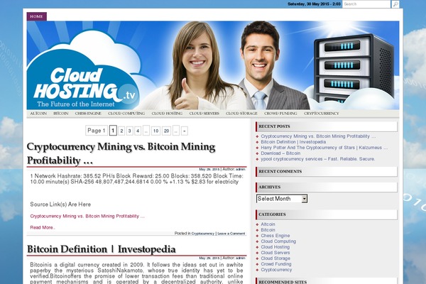 Site using Blogger plugin
