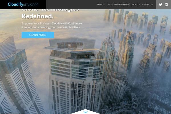 Bones theme site design template sample
