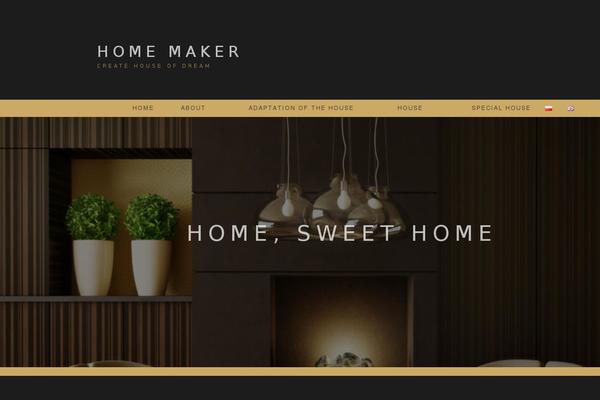 Relia theme site design template sample