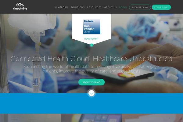 cloudmineapp.com site used Cloudmine