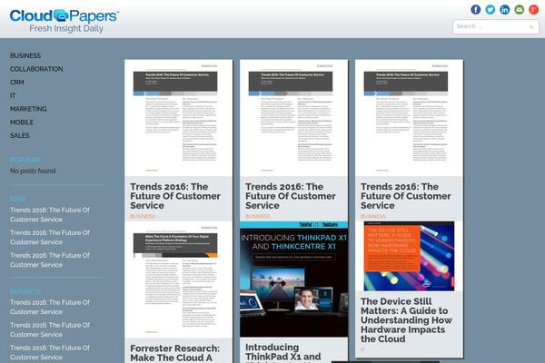 cloudpapers.com site used Bayside