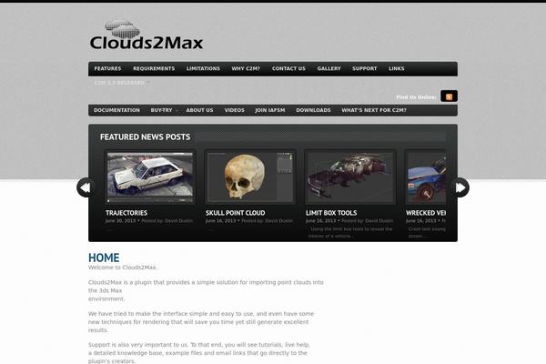 Bold News theme site design template sample