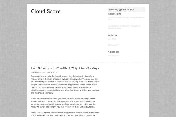 Swedish Greys theme site design template sample