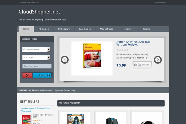 cloudshopper.net site used Knightzon