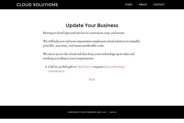 Parallax Pro theme site design template sample