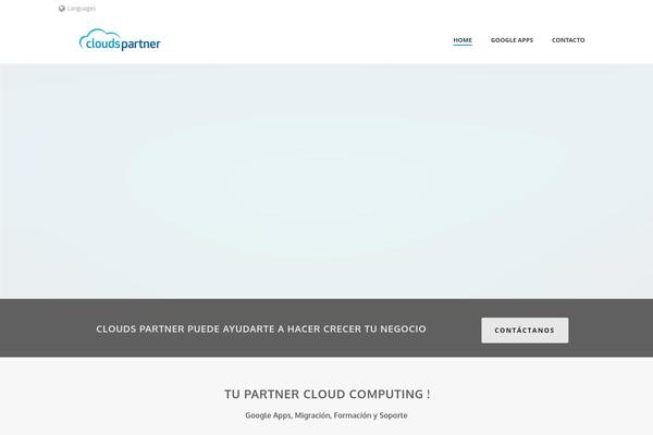 Jupiter theme site design template sample