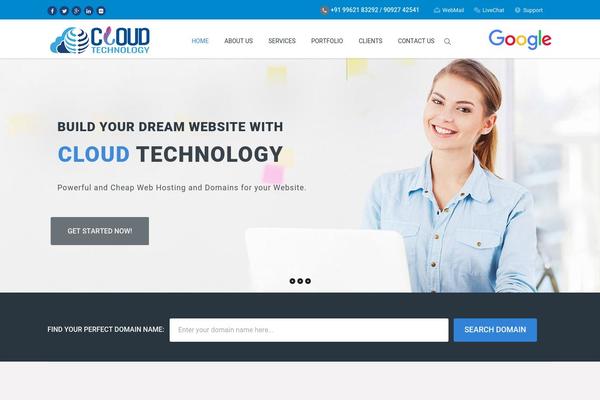 cloudtechnology.in site used Cloud