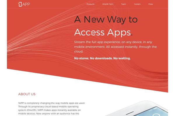 app theme site design template sample