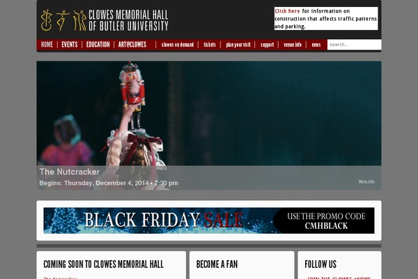 cloweshall.org site used News Blog