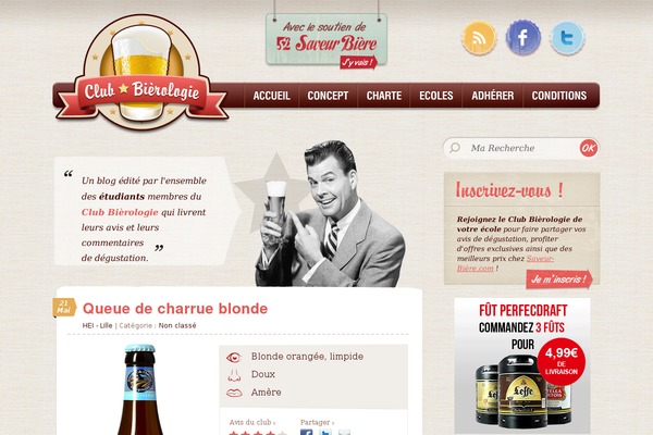 Club theme site design template sample