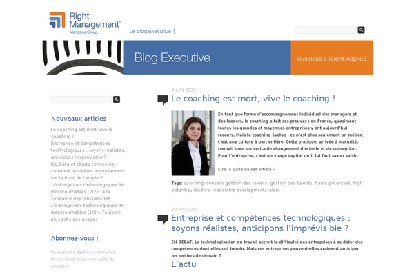 club-dirigeant-right-management.fr site used Right-management