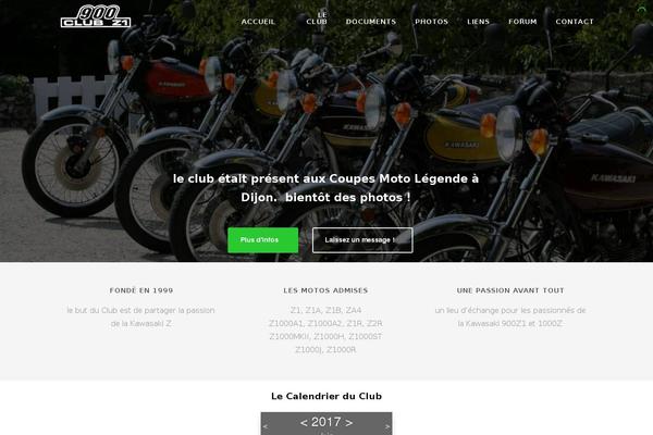 Optimizer theme site design template sample