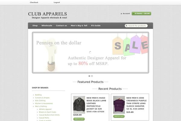 Coquette theme site design template sample
