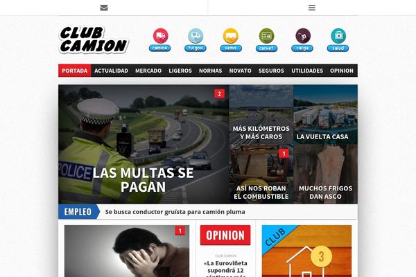clubcamion.com site used Hot Topix