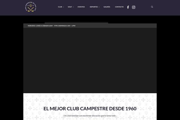 N7-golf-club theme site design template sample