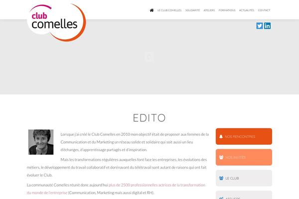 clubcomelles.com site used Firebrick-theme