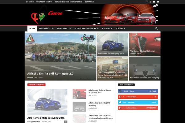 NewsMag theme site design template sample