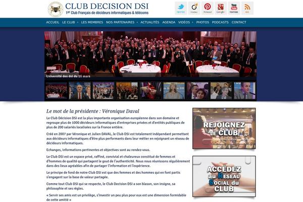 clubdecisiondsi.fr site used Blogbox