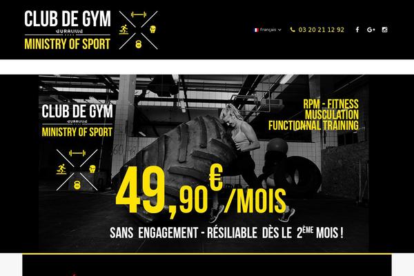 clubdegym-euralille.fr site used Impreza-3