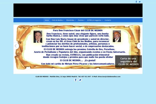 Tempera theme site design template sample