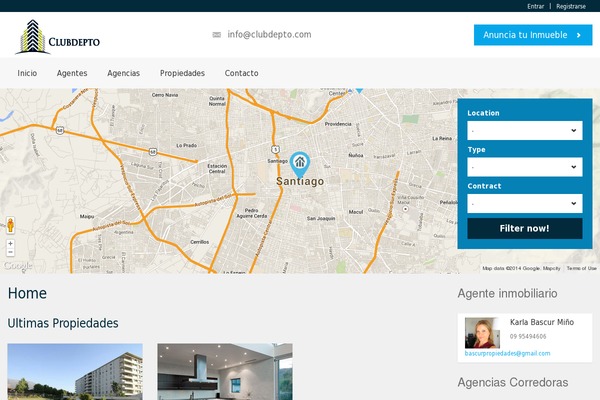 Realia theme site design template sample
