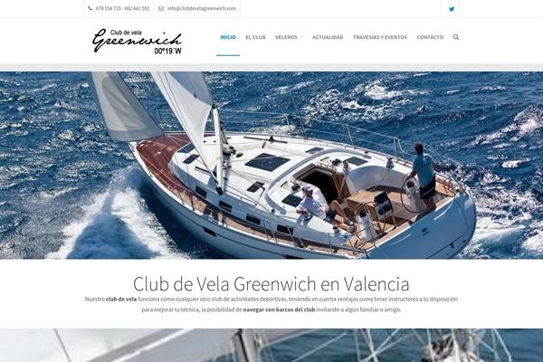 Proxima theme site design template sample