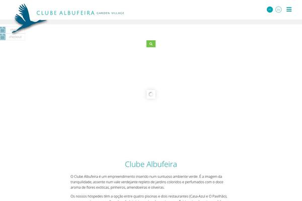 clubealbufeira.com site used Alegria