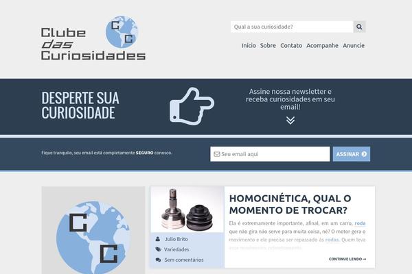 clubedascuriosidades.com site used Clubecuriosidades