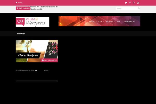 Discover theme site design template sample
