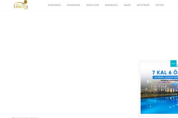 Marina theme site design template sample