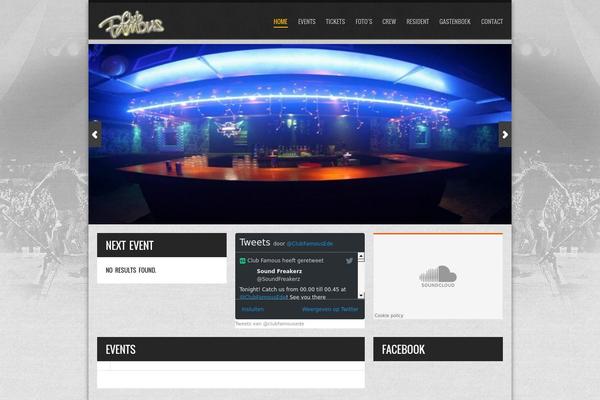 clubfamous.nl site used Rockit