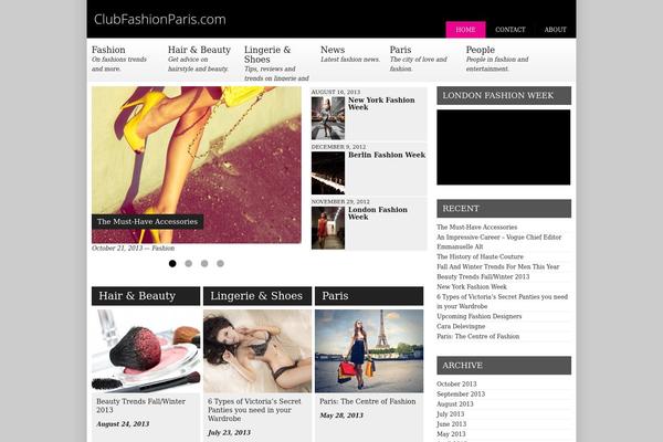 clubfashionparis.com site used Ecomag