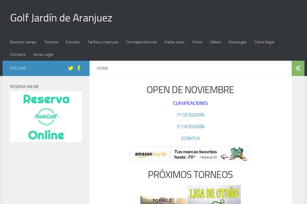 Hueman theme site design template sample