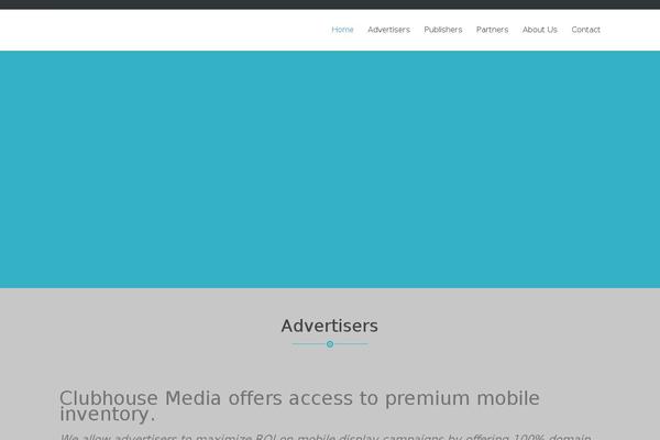 Simple theme site design template sample