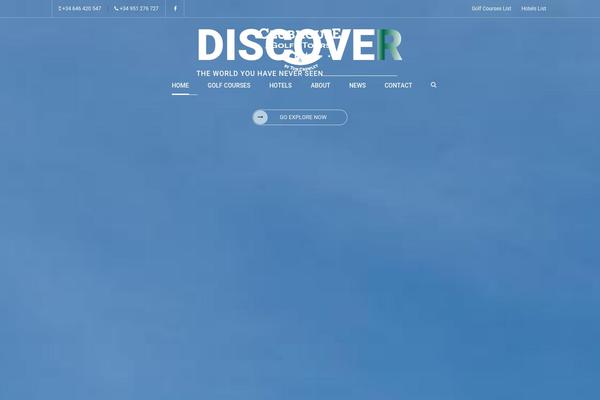 Exploore theme site design template sample