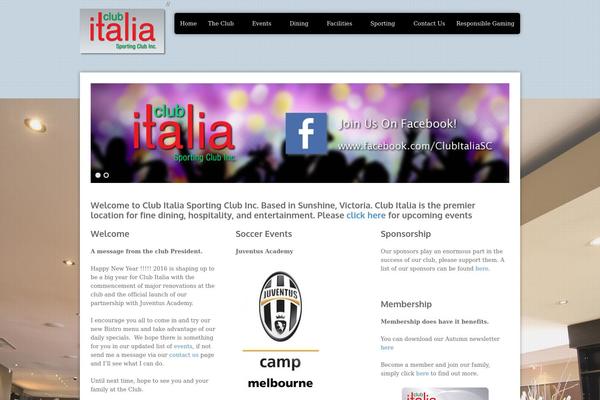 Victoria theme site design template sample
