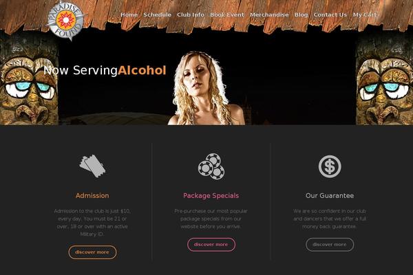 Katana theme site design template sample