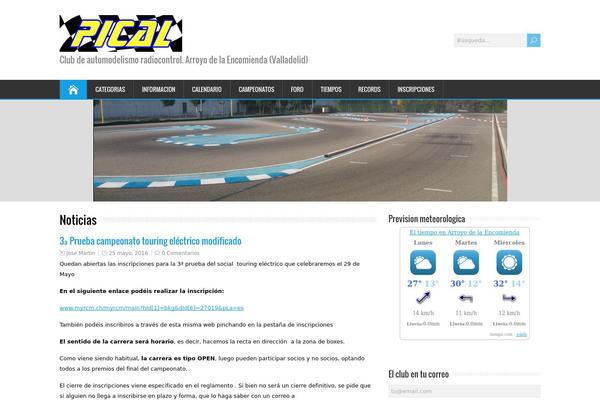clubpical.es site used HappenStance