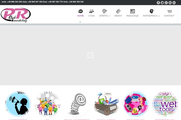 Celestino theme site design template sample