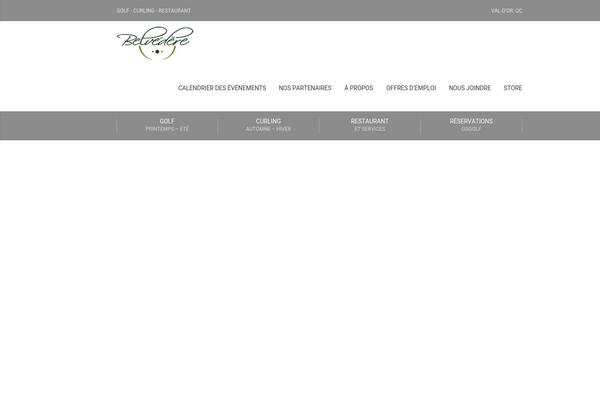 Leisure theme site design template sample