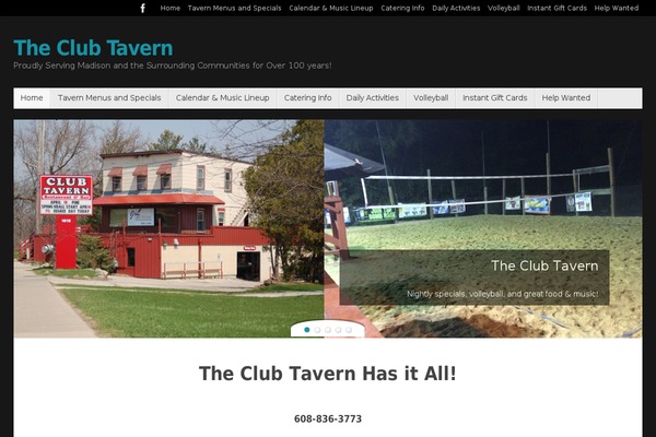 Tempera theme site design template sample