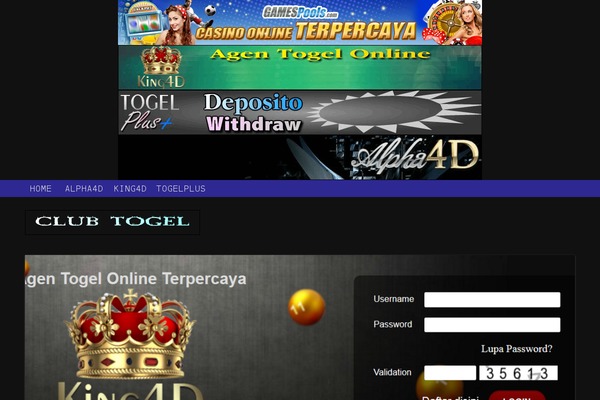 clubtogel.com site used Tribbiani
