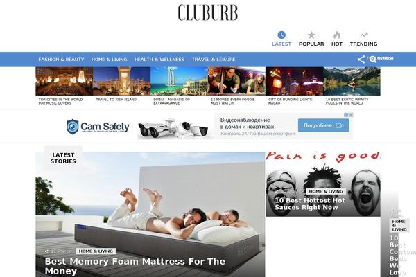 Bimber theme site design template sample