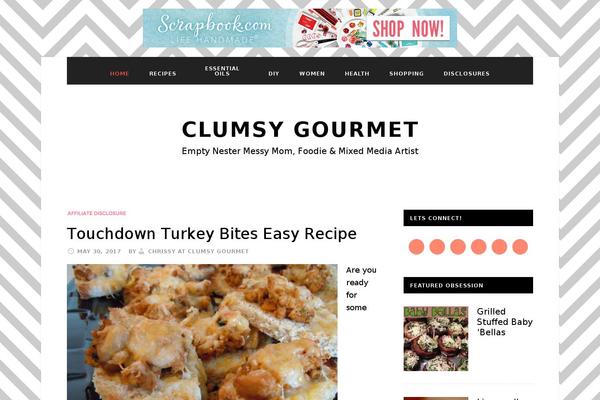 Daily Dish Pro theme site design template sample