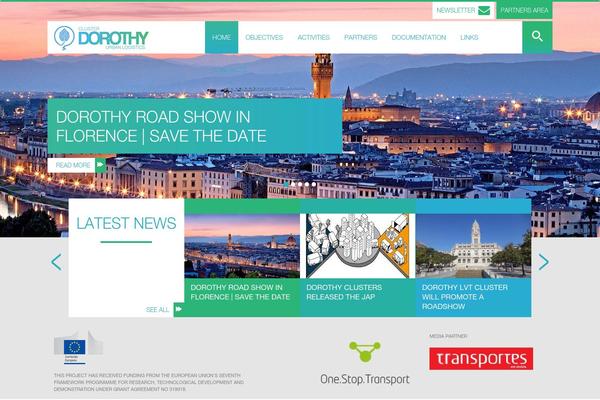 Roots theme site design template sample